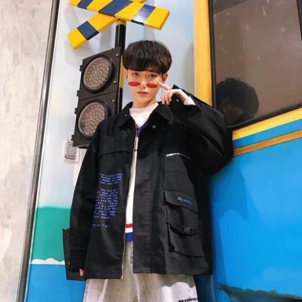 Áo Khoác Kaki Unisex Nam Nữ Jacket - Chất kaki mịn đẹp 2 lớp có lót thời trang kMG