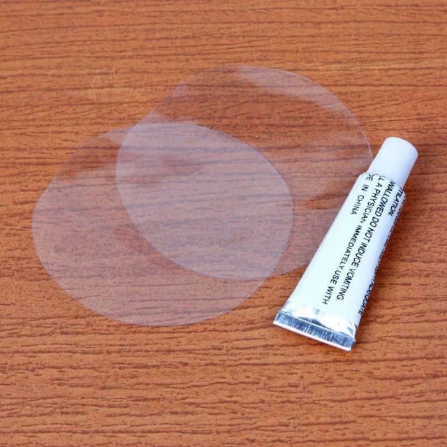 Bộ keo dán và miếng vá bể bơi, phao bơi, đệm hơi, ghế hơi