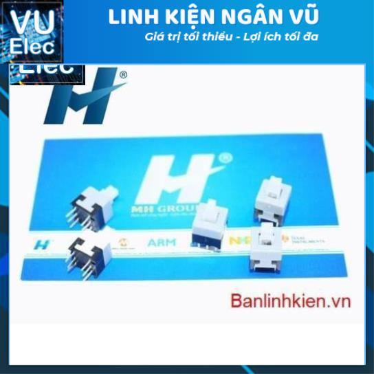 Combo 5 Nút Nhấn 6 Chân 8.5x8.5MM (Nhấn Giữ)