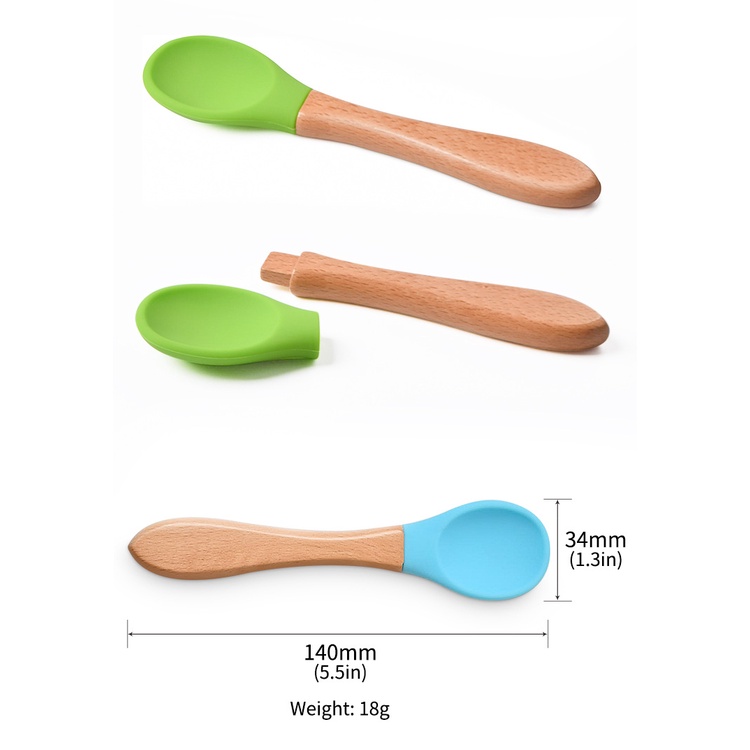 Bộ 3 Món Tô + Muỗng + Yếm Bằng Silicone Cho Bé 0-6 Tuổi