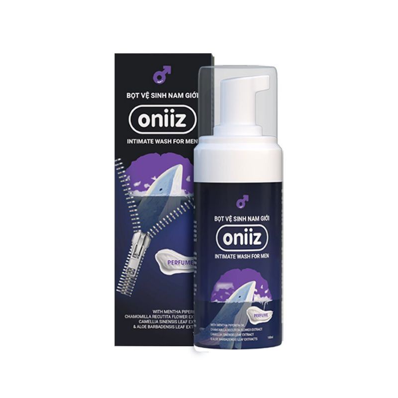 Bọt vệ sinh nam giới Oniiz Dung dịch tạo bọt 100ml