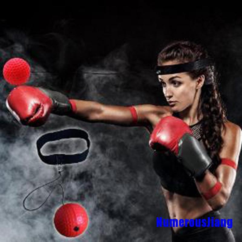 Bóng Tập Phản Xạ Boxing Đeo Đầu Tiện Dụng