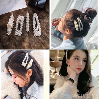 Set kẹp tóc 4 món
