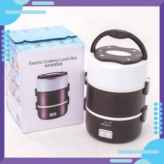 [Hot Sale + Tặng Mã Giảm Giá] Hộp Cơm Giữ Nhiệt Cắm Điện 3 Tầng Lunch Box Tiện Dụng H2.68Store