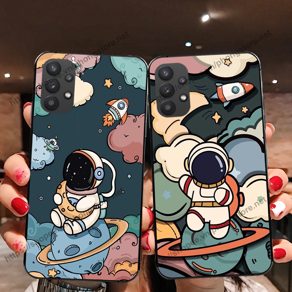 Ốp lưng Samsung A32 / A52 / A72 vũ trụ phi hành gia cực hot siêu cute-rẻ-bền