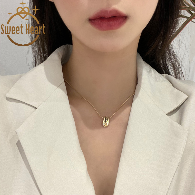 vòng cổ Mặt Hình Học Đơn Giản Thời Trang Cho Nữ