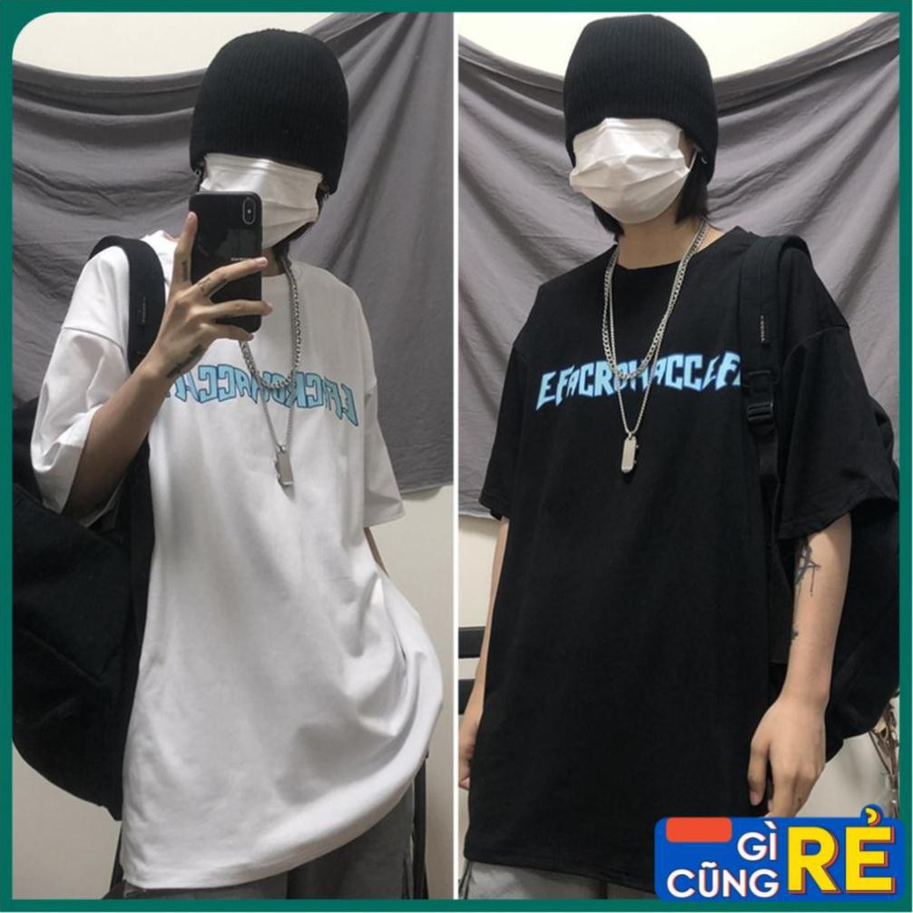Áo thun tay lỡ nam nữ form rộng Oversize, áo phông tay lỡ form rộng Unisex, áo thun ÈFA
