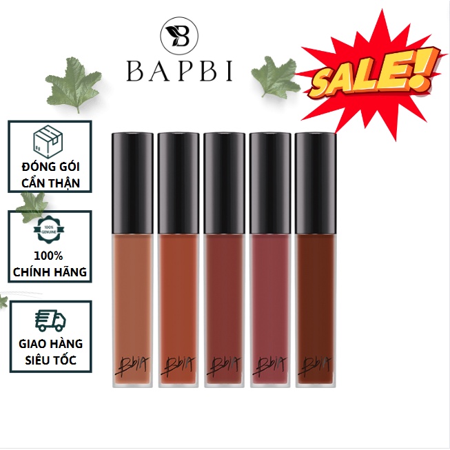 Son Kem Lì Bbia Last Velvet Lip Tint Version 8 Màu #38 Feign Fine 5g