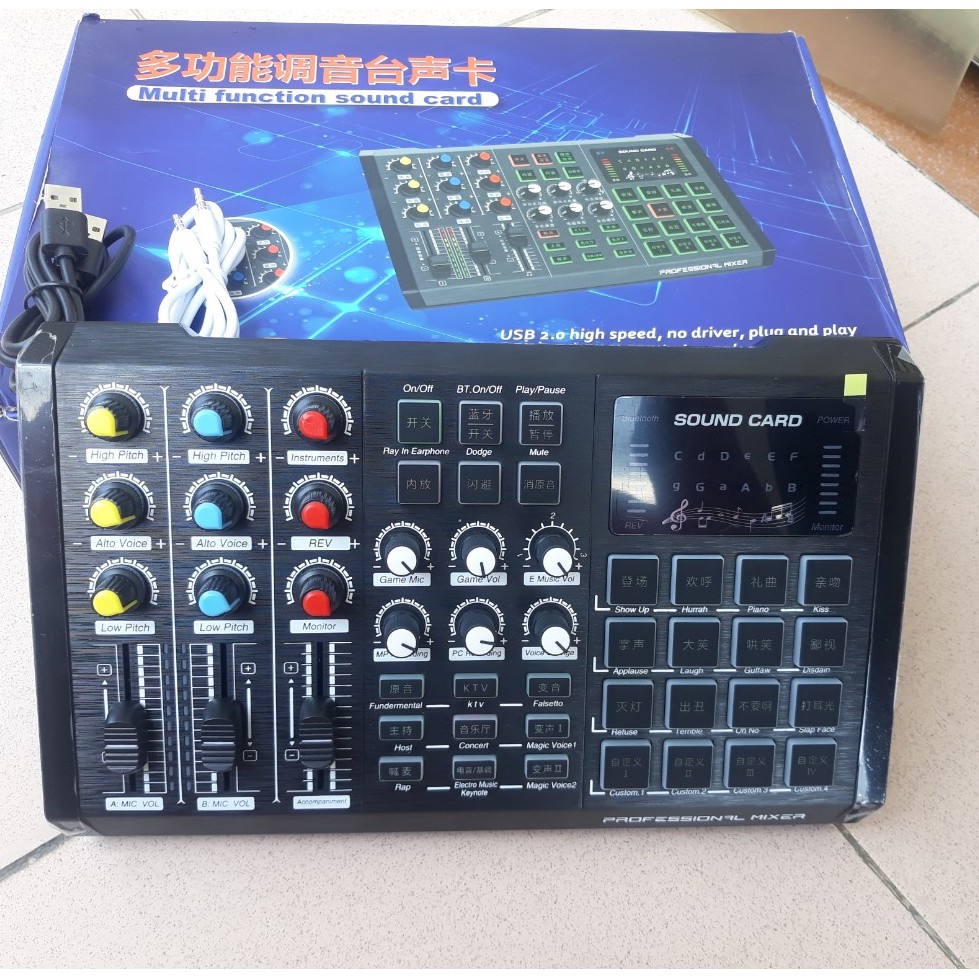 Sound card S8 cực hay-autotune-livestream-loa ngoài và kết hợp Cubase hát live(Mic AT100-BM 900-AQ220-S8-V8-V9-V10-k320)