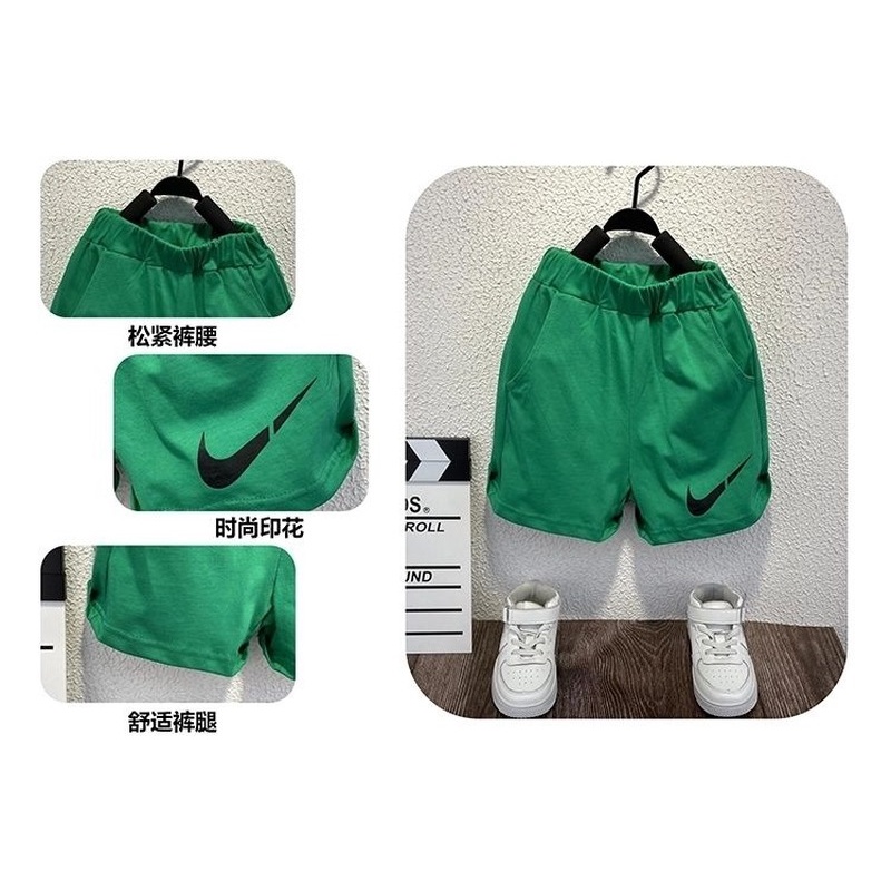 Set Áo Thun Sát Nách Và Quần Short Mới Cho Bé Trai