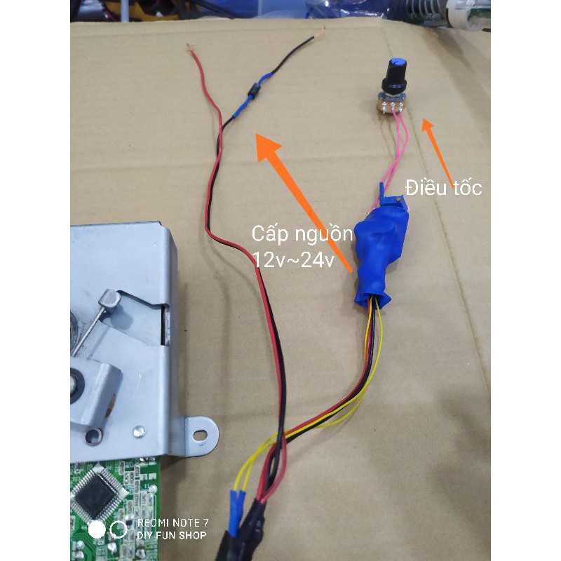 Big Brushless Motor 12v~24v 2400rpm chế Hút chân không, bơm nước, bơm hơi