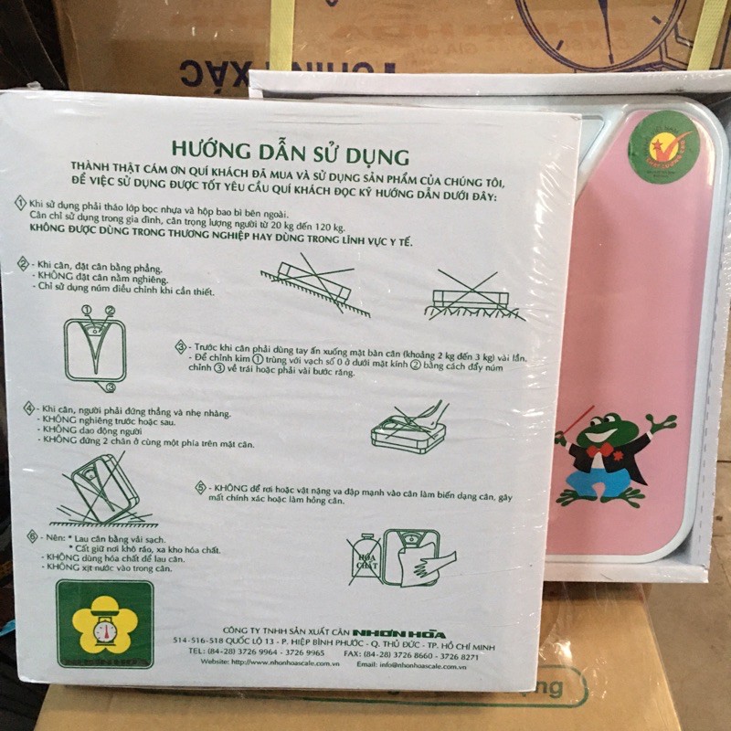 Cân sức khỏe Nhơn hoà