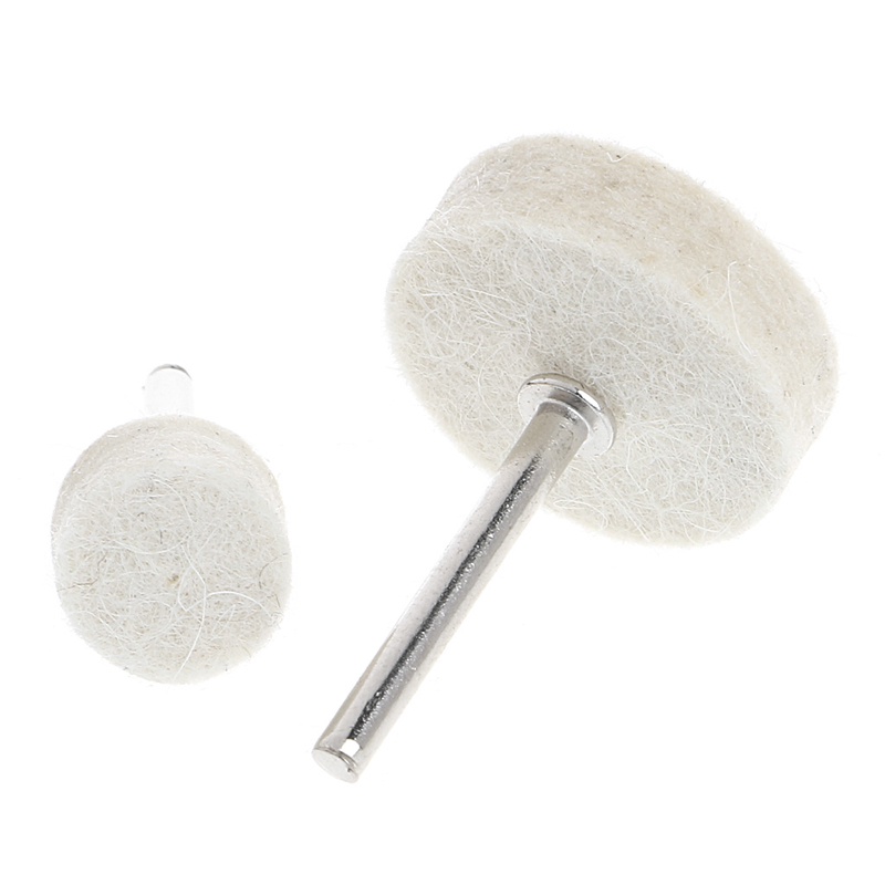 Bộ 50 Đệm Nỉ Đánh Bóng 13mm + 4 Đầu Mài 3.15 mm