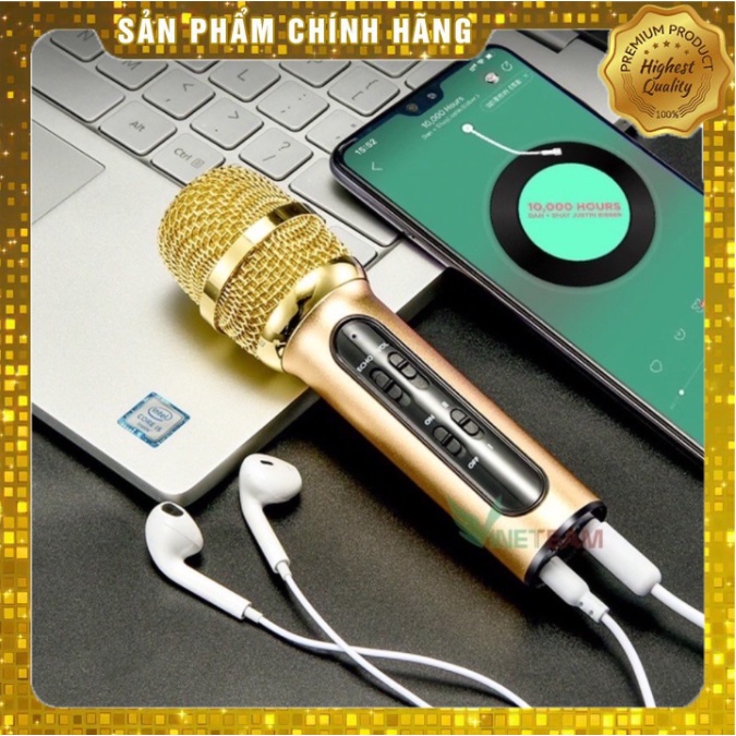 [Mã ELHACE giảm 4% đơn 300K] Mic C11 Nâng Cấp 3 Dây Hàng Loại 1 Micro C11 Hát Cực Hay