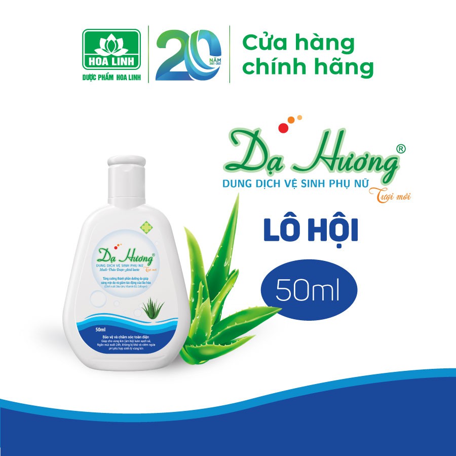 Dung dịch vệ sinh phụ nữ Dạ Hương (50ml)