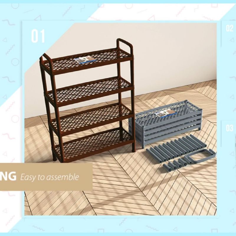 KỆ DÉP LƯỚI DUY TÂN 55CM