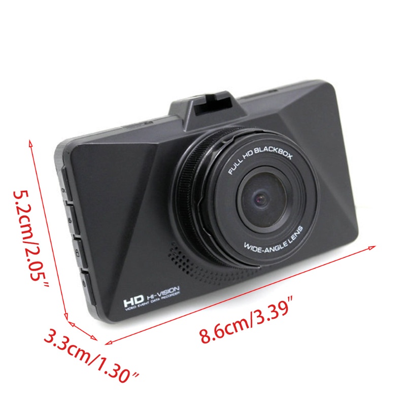 Camera hành trình cảm biến chuyển động quay ban đêm 3.0 Inches 1080P góc rộng 170 độ
 | BigBuy360 - bigbuy360.vn