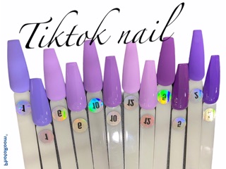Sơn gel màu tím