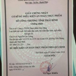 THANH LÝ MẦM ĐẬU NÀNH VITAMIN-E Mộc Trà