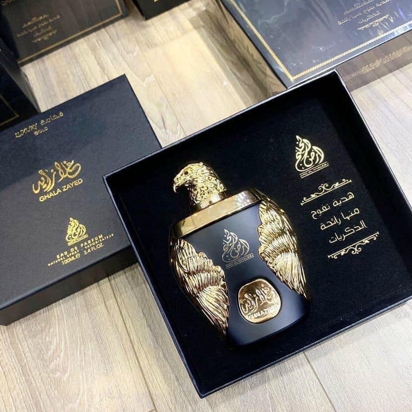 Mẫu Thử Nước Hoa Nam Ghala Zayed Luxury Gold EDP, Nước Hoa Đại Bàng Gold 2ml, 5ml, 10ml Chính Hãng