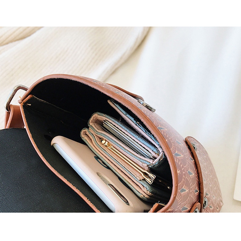 Túi IELGY đeo vai họa tiết hoạt hình phong cách cổ điển thời trang cho nữ