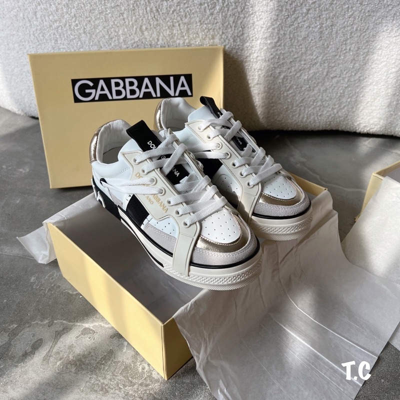 Giày thể thao dolce gabbana phối màu