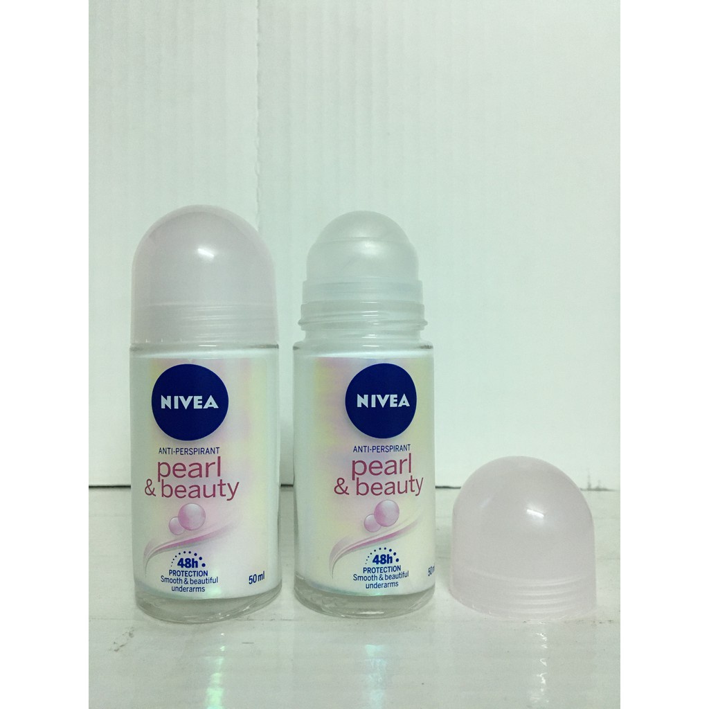 [Có sẵn] [Chính hãng] Lăn Khử Mùi Nữ Nivea 50ml (Mỹ) - Pearl &amp; Beauty