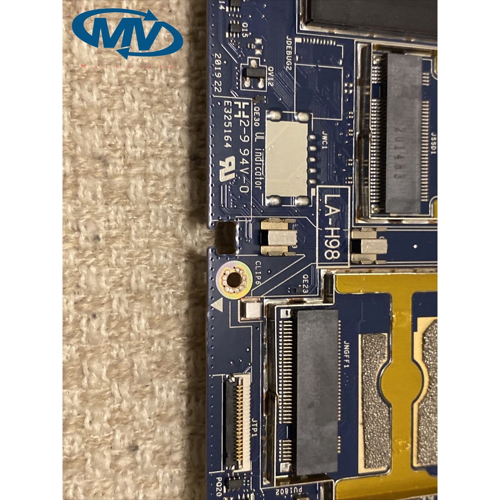 Main Dell Latitude 9000 9510 2-in-1 / LA-H981P  - Card On