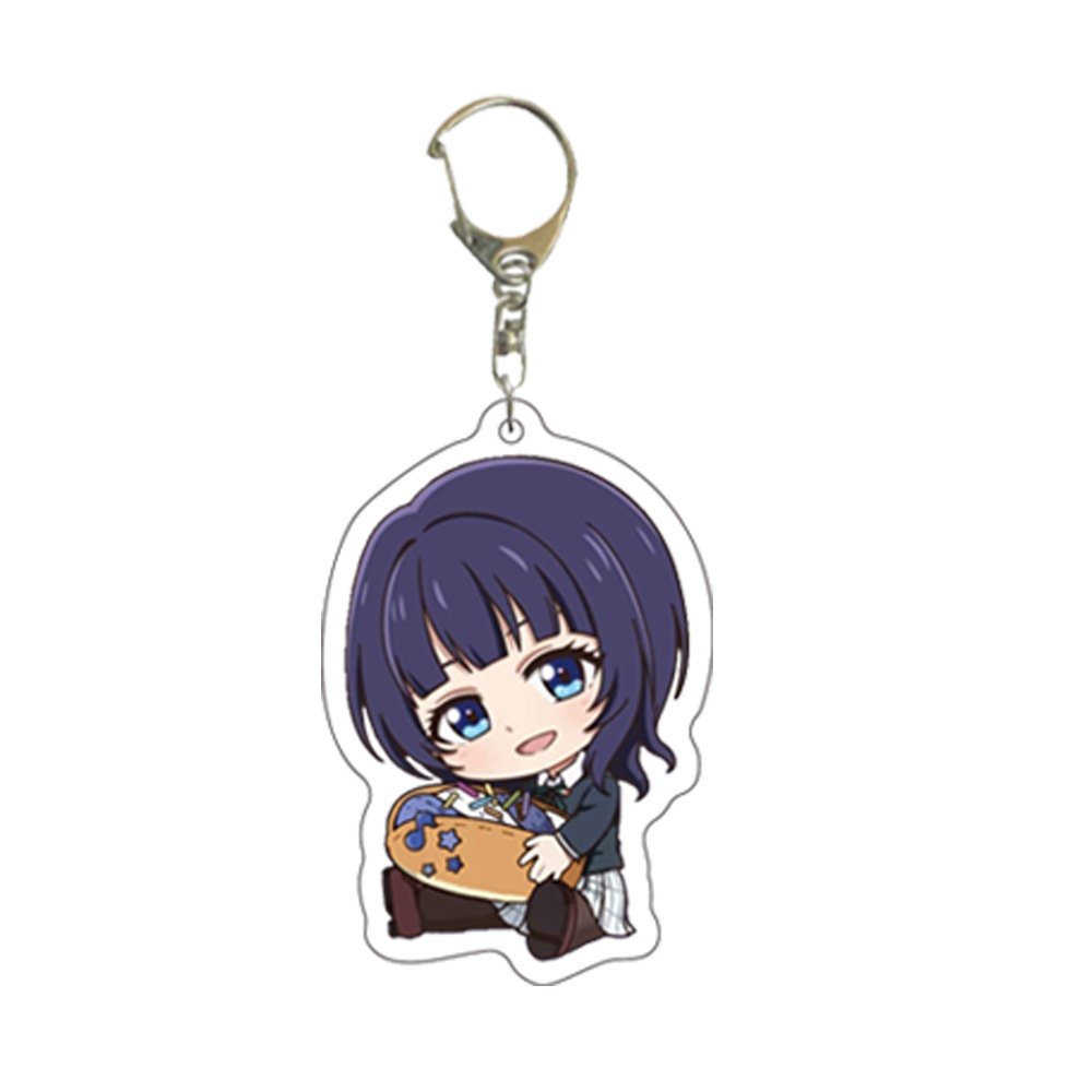 ( Mica trong acrylic ) Móc khóa IN HÌNH Love Live! School Idol Project  game chibi xinh xắn độc đáo