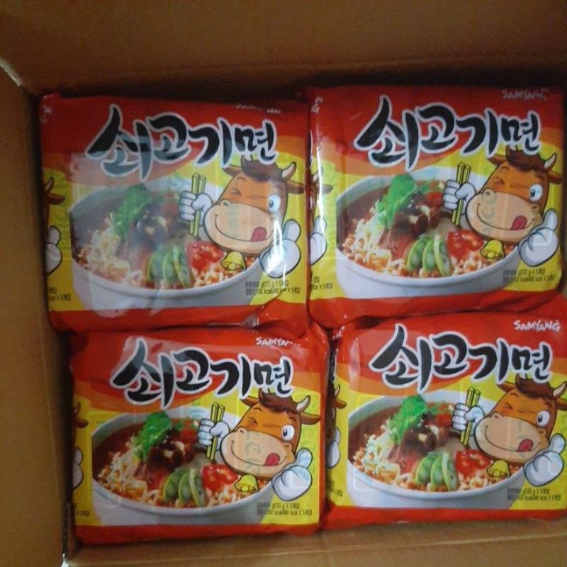 Mỳ cay Cay Bò SamYang 120G Date 2022 | BigBuy360 - bigbuy360.vn