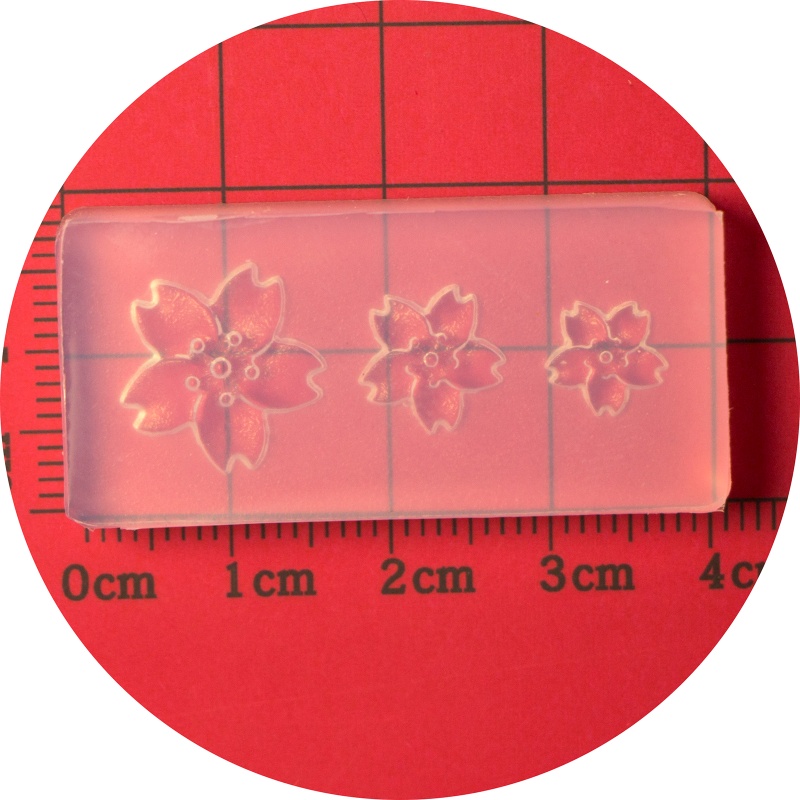 Khuôn Silicone Hình Hoa Năm Cánh 3D Chuyên Dụng Trang Trí Móng Nghệ Thuật