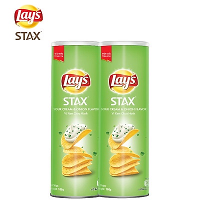 Khoai tây ống Lay's 105g (đủ các vị best seller)