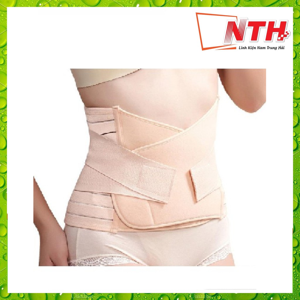 Gen Nịt Bụng Định Hình Eo Thon 2 lớp Thun