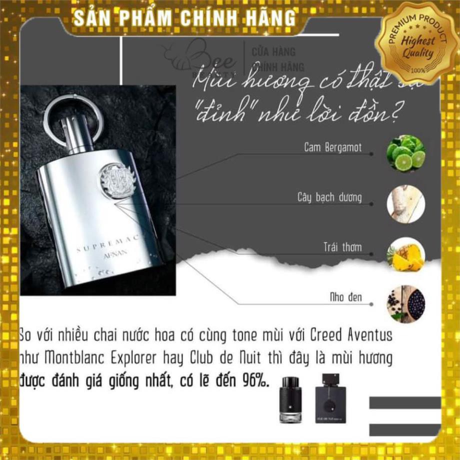 [ Mẫu thử ] Nước hoa nam 𝐀𝐟𝐧𝐚𝐧 𝐒𝐮𝐩𝐫𝐞𝐦𝐚𝐜𝐲 𝐒𝐢𝐥𝐯𝐞𝐫