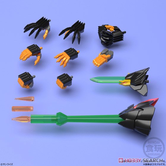 Mô Hình Lắp Ráp Super Mini Pla SMP The King of Braves Genesis GAOGAIGAR (set of 4)