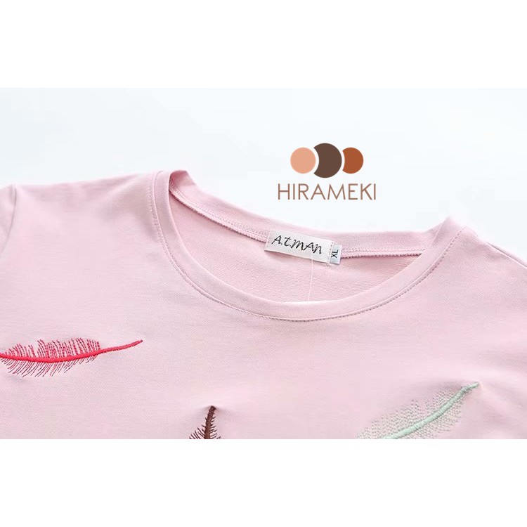 ÁO THUN HÌNH LÔNG VŨ BIGSIZE ĐẾN 105KG