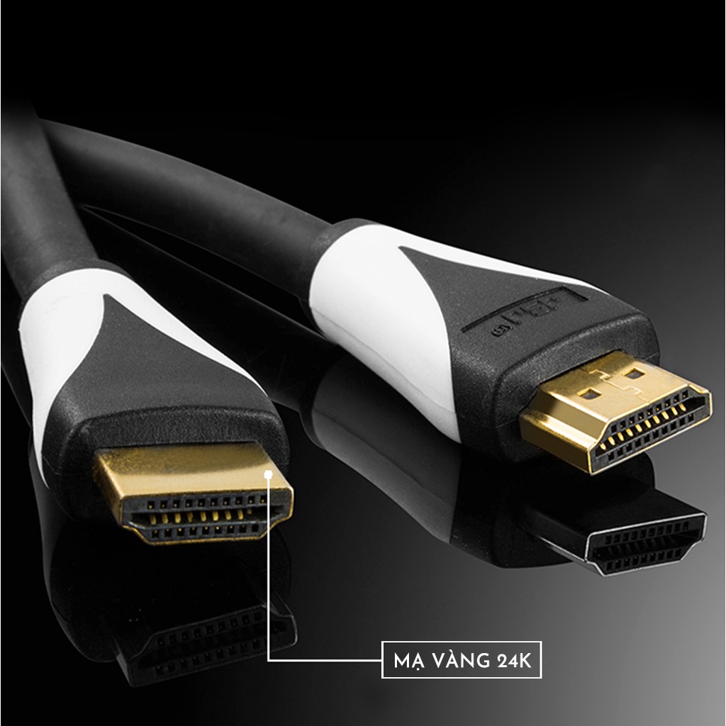 Cáp HDMI 2.0 JSJ JB-H600 dài 1.8m đến 15m chất lượng hình ảnh sắc nét lên tới 4K hỗ trợ 3D IMAX màn hình lớn