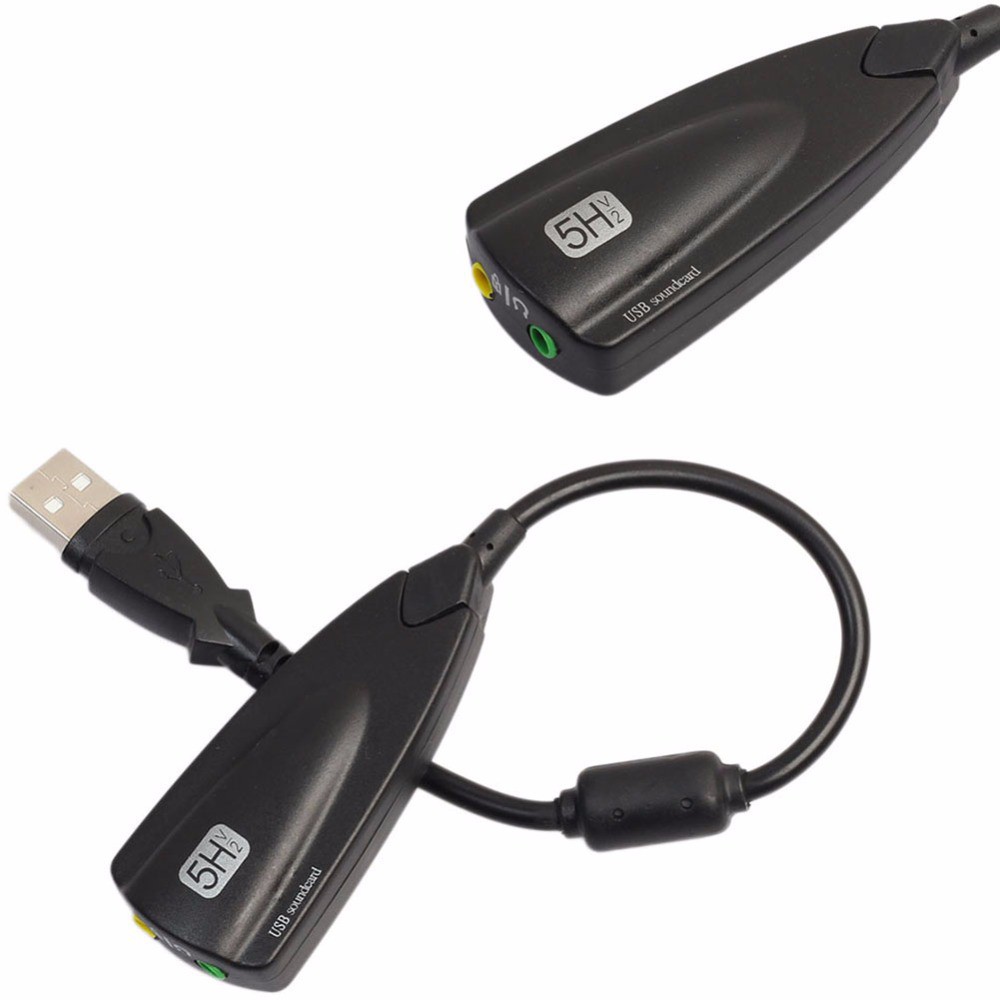 USB ra sound 7.1 5Hv2 . Usb ra cổng âm thanh. Giúp cho PC/ Laptop phát ra âm thanh . Vi Tính Quốc Duy