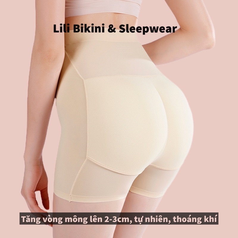 Quần độn mông Quần nâng Mông và Hông cạp cao gen bụng đẹp,mặc váy, áo dài chất đúc su cao cấp Loại đẹp