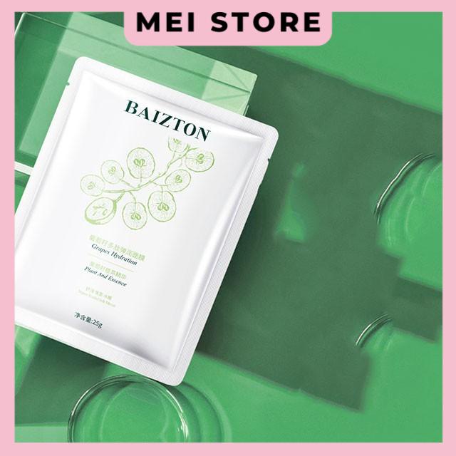 Mặt Nạ Hạt Nho BAIZTON Tinh Chất Đàn Hồi Giữ Ẩm Làm Giảm Nếp Nhăn