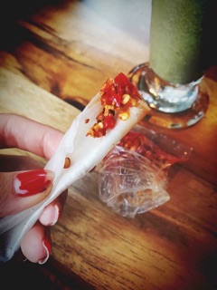 Bánh tráng ơt tắc