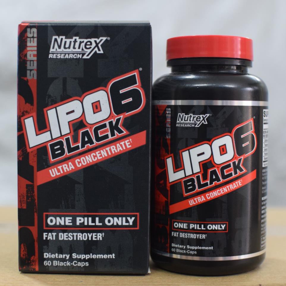 Viên Giảm Mỡ Nutrex LIPO 6 BLACK (60 Viên)