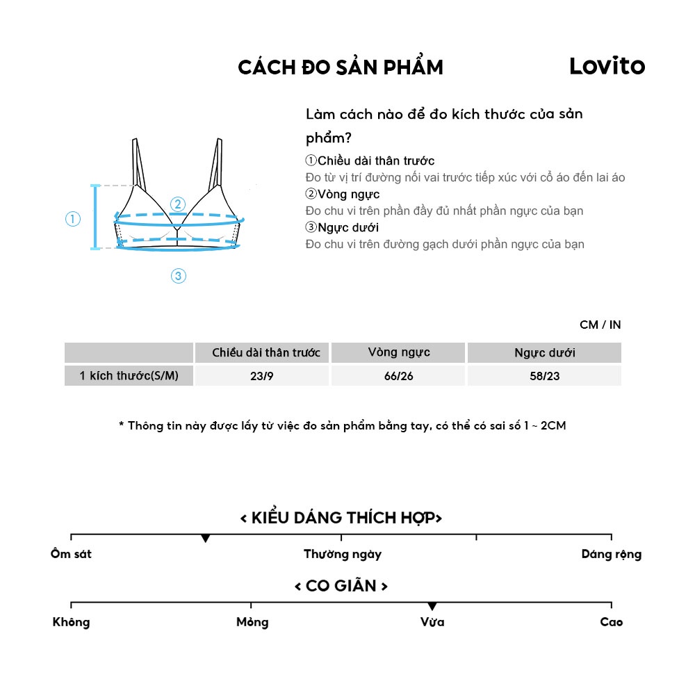 Lovito Yoga thể thao Dây đeo mỳ Ý Có thể tháo rời Đệm V Cổ thoải mái Phụ nữ đàn hồi tốt Áo ngực thể thao L34AD109 (Đa màu / Đen và Trắng)