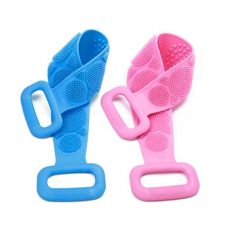 Dụng cụ cọ lưng bằng silicon 2 mặt tiện dụngmeomeo