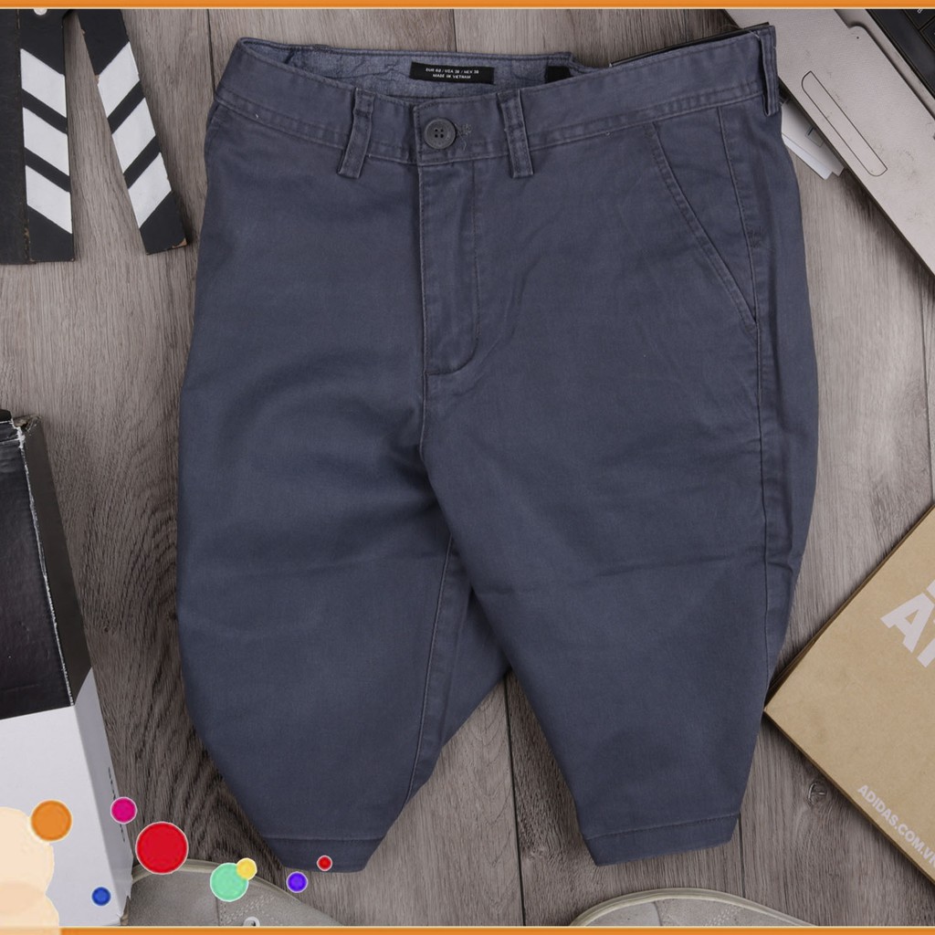 Quần short kaki vải co giãn form nhỏ (48-78kg)