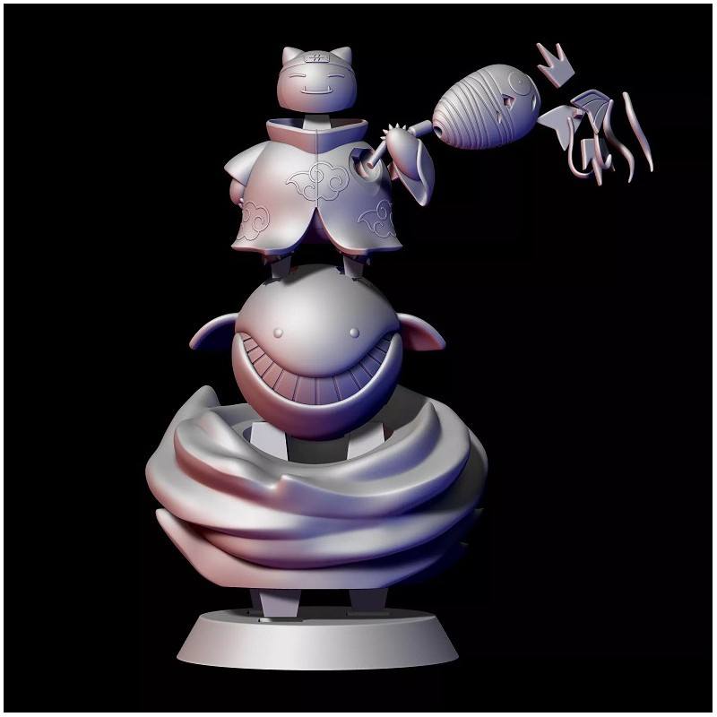 File in 3D Snorlax Kisame Naruto Pokemon - Manga