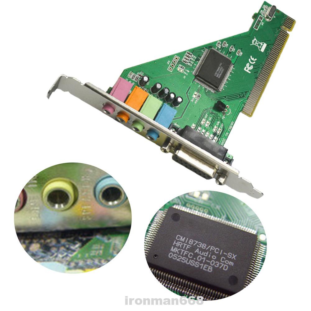 Thẻ Ghi Âm Thanh Cd 4.1ch Cmi8738 | BigBuy360 - bigbuy360.vn