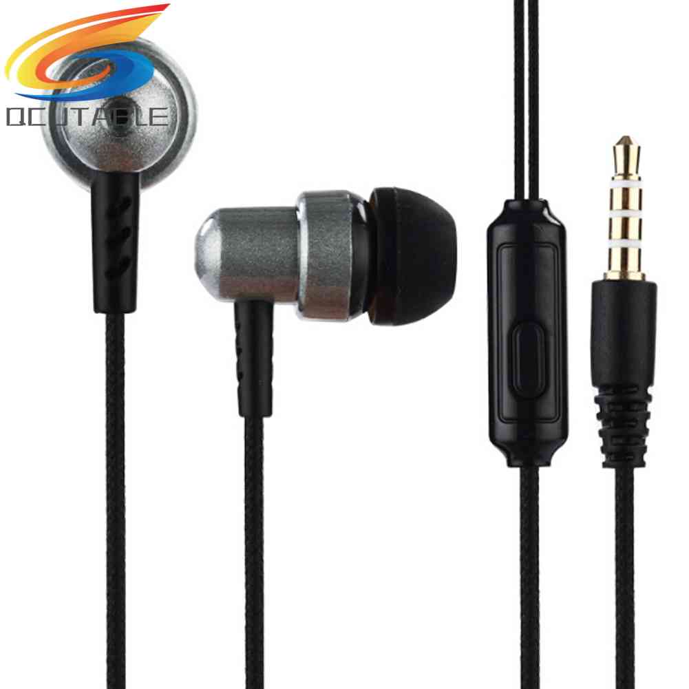 Tai Nghe Sub-woofer Dây Bện Bền Có Mic