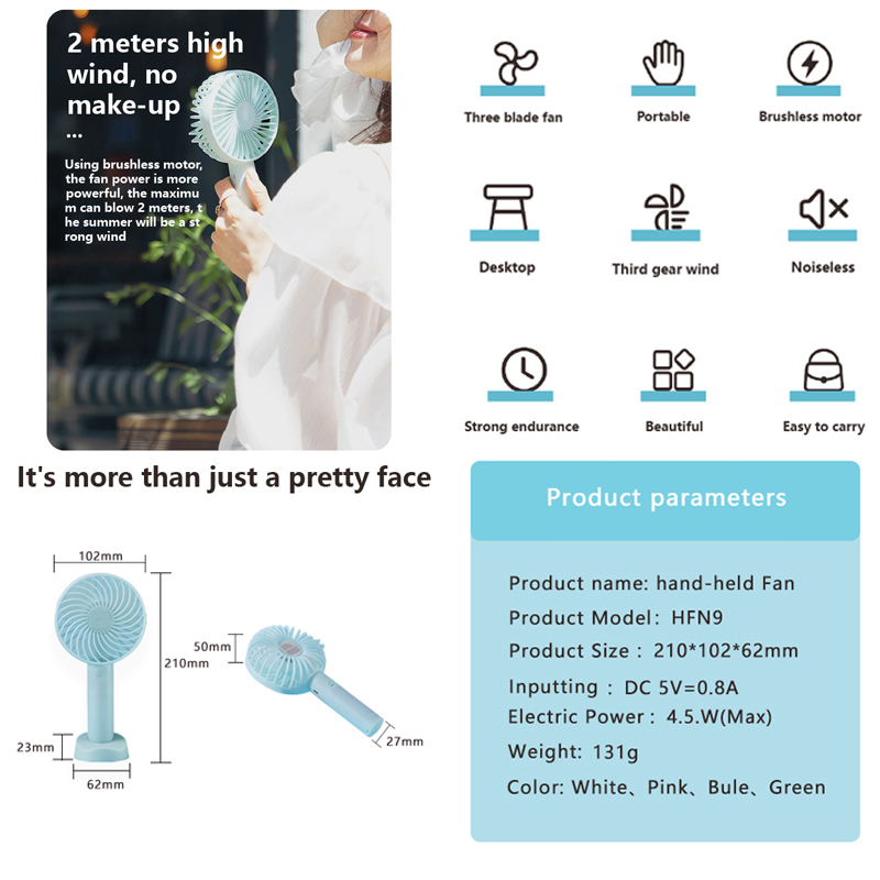 Quạt mini sạc usb Cầm Tay Mới 2021 | BigBuy360 - bigbuy360.vn