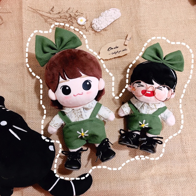 Quần áo cho búp bê  10,15,20,idv